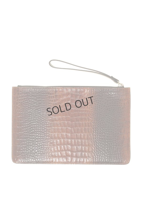 画像2: {SOLD}GIUSEPPE ZANOTTI ジュゼッペザノッティ GZM CLUTCH BAG LOGOMED{72IBU7004ZA-208-AGA} (2)