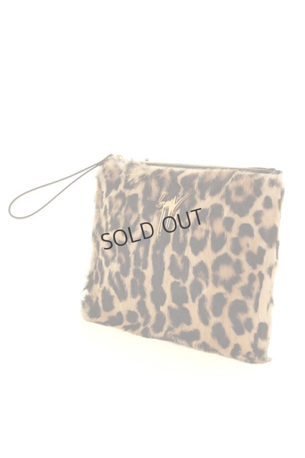 画像3: {SOLD}GIUSEPPE ZANOTTI ジュゼッペザノッティ GZM CLUTCH BAG LOGOMED{72IBU7026DO-177-AGA} (3)