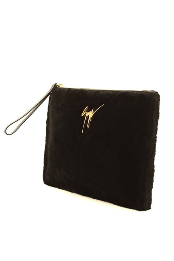画像3: 【 30%OFF セール113,300円→79,310円】 GIUSEPPE ZANOTTI ジュゼッペザノッティ GZM CLUTCH BAG LOGOMED{72IBU7026PE-999-AGA} (3)