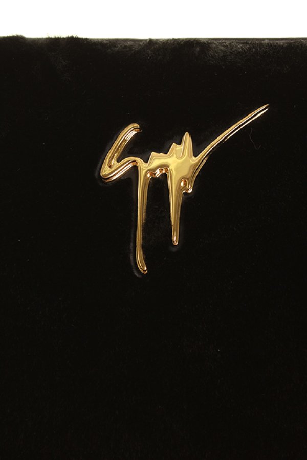 画像4: 【 30%OFF セール113,300円→79,310円】 GIUSEPPE ZANOTTI ジュゼッペザノッティ GZM CLUTCH BAG LOGOMED{72IBU7026PE-999-AGA} (4)