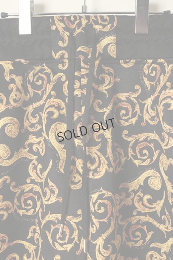 画像2: {SOLD}VERSACE ヴェルサーチ スケッチ クチュール スウェット ショートパンツ{74GAD3B1-FS062-G89-BCS} (2)