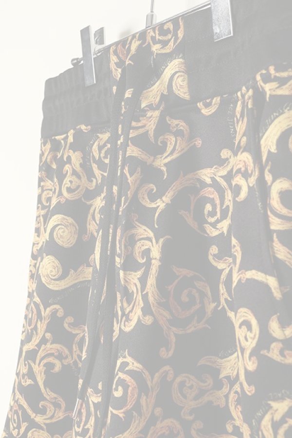画像3:   VERSACE ヴェルサーチ スケッチ クチュール スウェット ショートパンツ {74GAD3B1-FS062-G89-BCS}  :74GAD3B1-G89  (3)