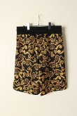 画像4: VERSACE ヴェルサーチ スケッチ クチュール スウェット ショートパンツ{74GAD3B1-FS062-G89-BCS} (4)