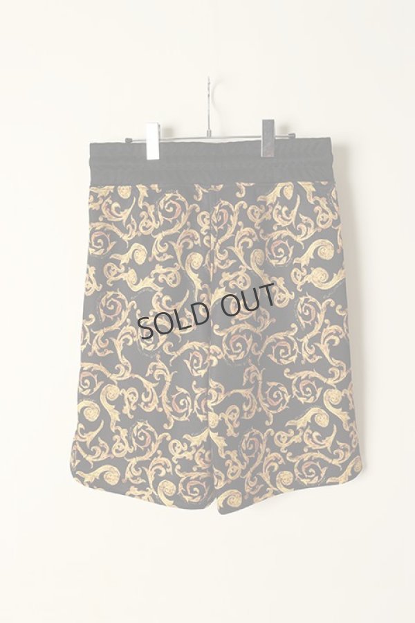 画像4: {SOLD}VERSACE ヴェルサーチ スケッチ クチュール スウェット ショートパンツ{74GAD3B1-FS062-G89-BCS} (4)