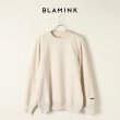 画像1: {SOLD}【Regular item】BLAMINK ブラミンク 吊裏毛ロゴロングスリーブプルオーバー{7912-222-0029/7912-222-0034-TEI} (1)