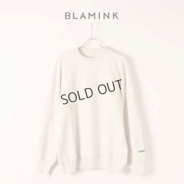 SOLD}【Regular item】BLAMINK ブラミンク 吊裏毛ロゴロングスリーブ