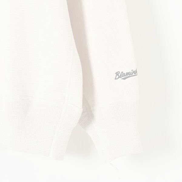 画像3:  {SOLD} 【Regular item】BLAMINK ブラミンク 吊裏毛ロゴロングスリーブプルオーバー{7912-222-0029/7912-222-0034-TEI} (3)