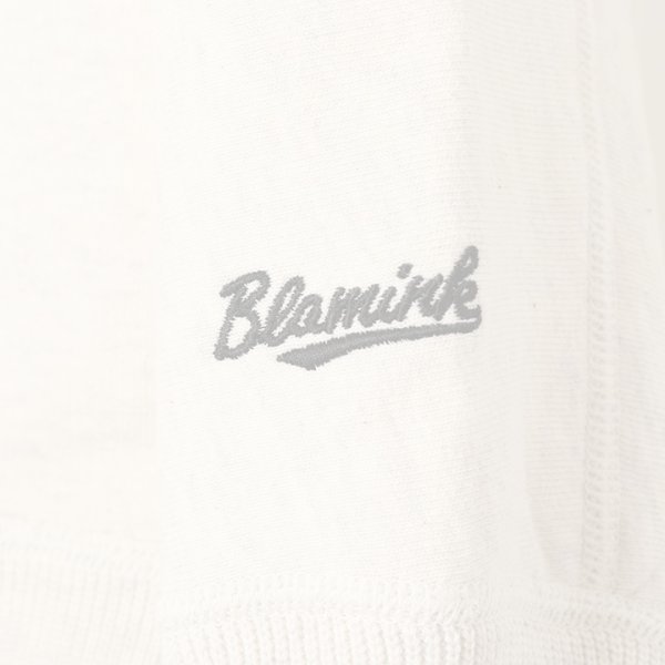 画像4:  {SOLD} 【Regular item】BLAMINK ブラミンク 吊裏毛ロゴロングスリーブプルオーバー{7912-222-0029/7912-222-0034-TEI} (4)