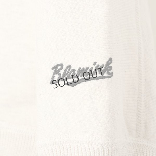画像4: {SOLD}【Regular item】BLAMINK ブラミンク 吊裏毛ロゴロングスリーブプルオーバー{7912-222-0029/7912-222-0034-TEI} (4)