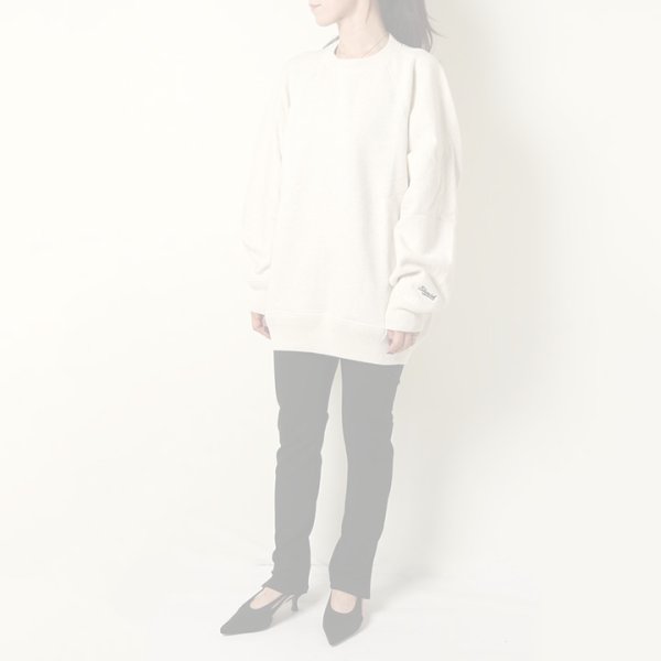 画像10:  {SOLD} 【Regular item】BLAMINK ブラミンク 吊裏毛ロゴロングスリーブプルオーバー{7912-222-0029/7912-222-0034-TEI} (10)