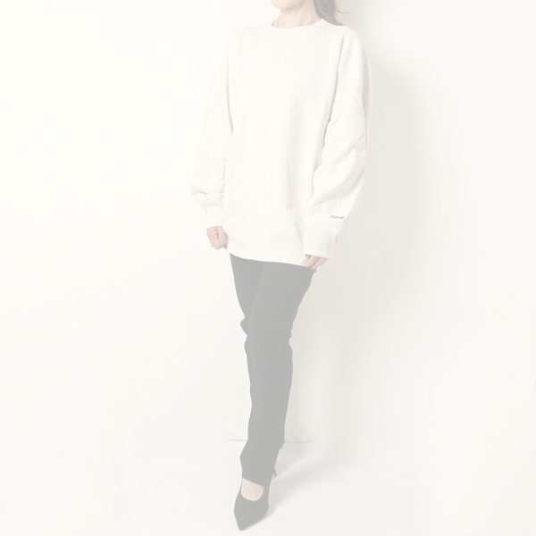 画像12:  {SOLD} 【Regular item】BLAMINK ブラミンク 吊裏毛ロゴロングスリーブプルオーバー{7912-222-0029/7912-222-0034-TEI} (12)