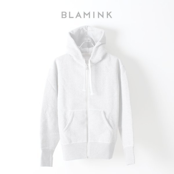 画像1:  {SOLD} 【Regular item】BLAMINK ブラミンク コットン 吊裏毛 パーカ{7912-299-0005-GRY} (1)