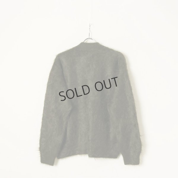 画像7: {SOLD}BLAMINK ブラミンク PRE 7GカシミヤファーVネックカーディガン{7915-299-0049-OLV-BBA} (7)