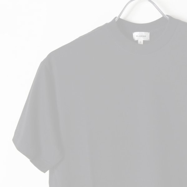 画像3:  {SOLD} 【Regular item】BLAMINK ブラミンク コットンクルーネック刺繍ショートスリーブTシャツ{7917-222-0010-BLK-BJS} (3)