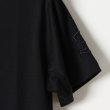 画像4: {SOLD}【Regular item】BLAMINK ブラミンク コットンクルーネック刺繍ショートスリーブTシャツ{7917-222-0010-BLK-BJS} (4)