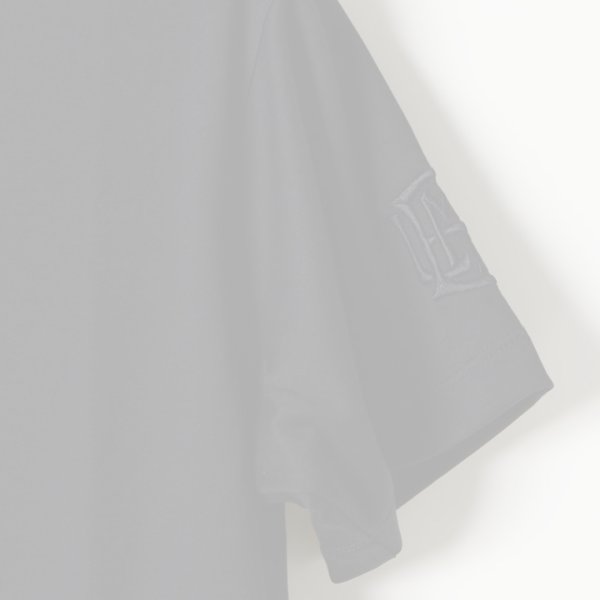 画像4:  {SOLD} 【Regular item】BLAMINK ブラミンク コットンクルーネック刺繍ショートスリーブTシャツ{7917-222-0010-BLK-BJS} (4)