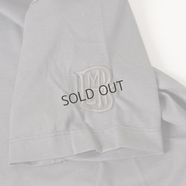 画像5: {SOLD}【Regular item】BLAMINK ブラミンク コットンクルーネック刺繍ショートスリーブTシャツ{7917-222-0010-GRY-BJS} (5)