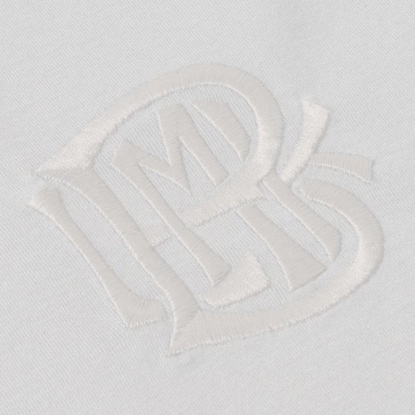 画像6:  {SOLD} 【Regular item】BLAMINK ブラミンク コットンクルーネック刺繍ショートスリーブTシャツ{7917-222-0010-GRY-BJS} (6)