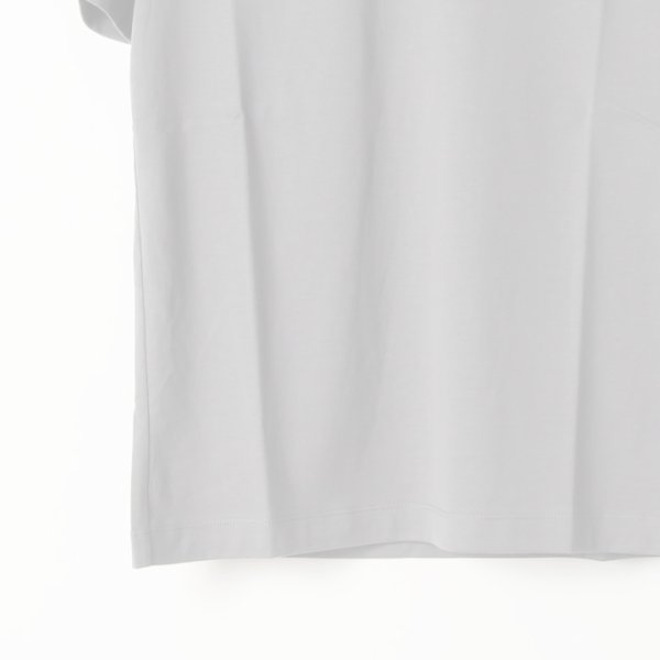 画像7:  {SOLD} 【Regular item】BLAMINK ブラミンク コットンクルーネック刺繍ショートスリーブTシャツ{7917-222-0010-GRY-BJS} (7)