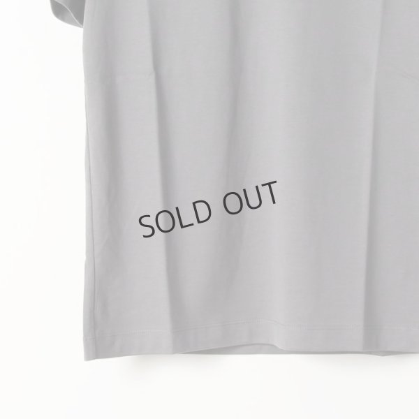 画像7: {SOLD}【Regular item】BLAMINK ブラミンク コットンクルーネック刺繍ショートスリーブTシャツ{7917-222-0010-GRY-BJS} (7)