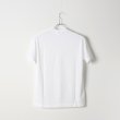 画像2: {SOLD}【Regular item】BLAMINK ブラミンク コットンクルーネック刺繍ショートスリーブTシャツ{7917-222-0010-WHT-BJS} (2)