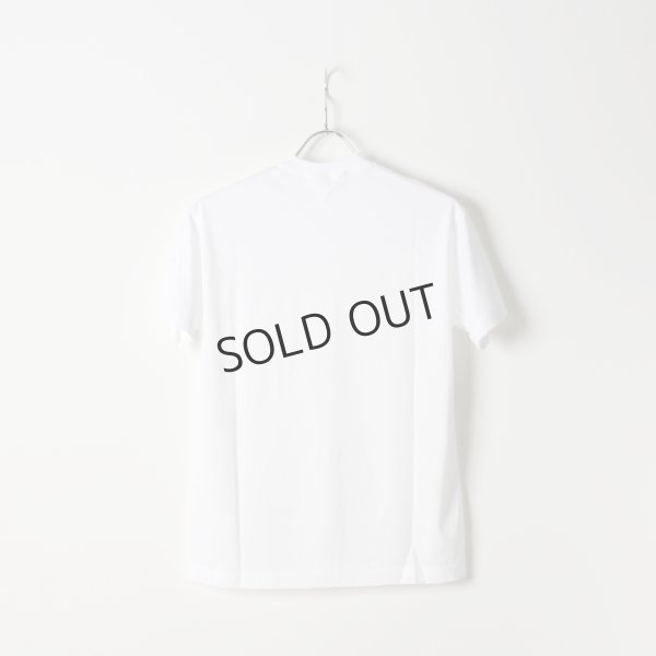 画像2: {SOLD}【Regular item】BLAMINK ブラミンク コットンクルーネック刺繍ショートスリーブTシャツ{7917-222-0010-WHT-BJS} (2)
