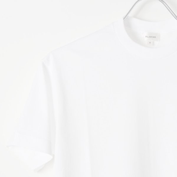 画像3:  {SOLD} 【Regular item】BLAMINK ブラミンク コットンクルーネック刺繍ショートスリーブTシャツ{7917-222-0010-WHT-BJS} (3)