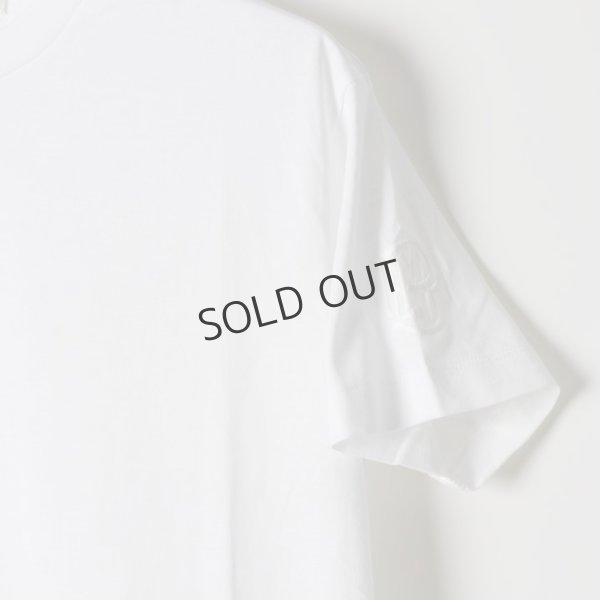 画像4: {SOLD}【Regular item】BLAMINK ブラミンク コットンクルーネック刺繍ショートスリーブTシャツ{7917-222-0010-WHT-BJS} (4)