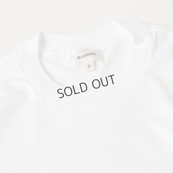 画像6: {SOLD}【Regular item】BLAMINK ブラミンク コットンクルーネック刺繍ショートスリーブTシャツ{7917-222-0010-WHT-BJS} (6)