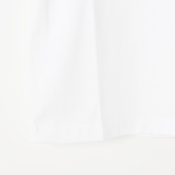 画像7:  {SOLD} 【Regular item】BLAMINK ブラミンク コットンクルーネック刺繍ショートスリーブTシャツ{7917-222-0010-WHT-BJS} (7)