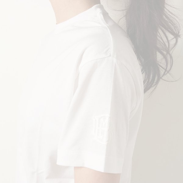 画像11:  {SOLD} 【Regular item】BLAMINK ブラミンク コットンクルーネック刺繍ショートスリーブTシャツ{7917-222-0010-WHT-BJS} (11)
