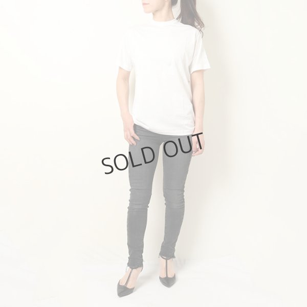 画像12: {SOLD}【Regular item】BLAMINK ブラミンク コットンクルーネック刺繍ショートスリーブTシャツ{7917-222-0010-WHT-BJS} (12)