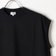 画像3: {SOLD}【Regular item】BLAMINK ブラミンク コットンクルーネック刺繍ノースリーブTシャツ{7917-222-0011-BLK-BJS} (3)