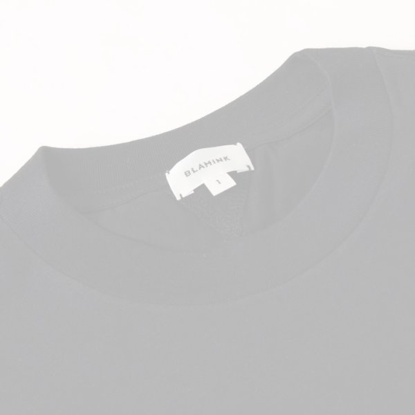 画像4:  {SOLD} 【Regular item】BLAMINK ブラミンク コットンクルーネック刺繍ノースリーブTシャツ{7917-222-0011-BLK-BJS} (4)