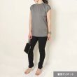 画像9: {SOLD}【Regular item】BLAMINK ブラミンク コットンクルーネック刺繍ノースリーブTシャツ{7917-222-0011-GRY-BJS} (9)