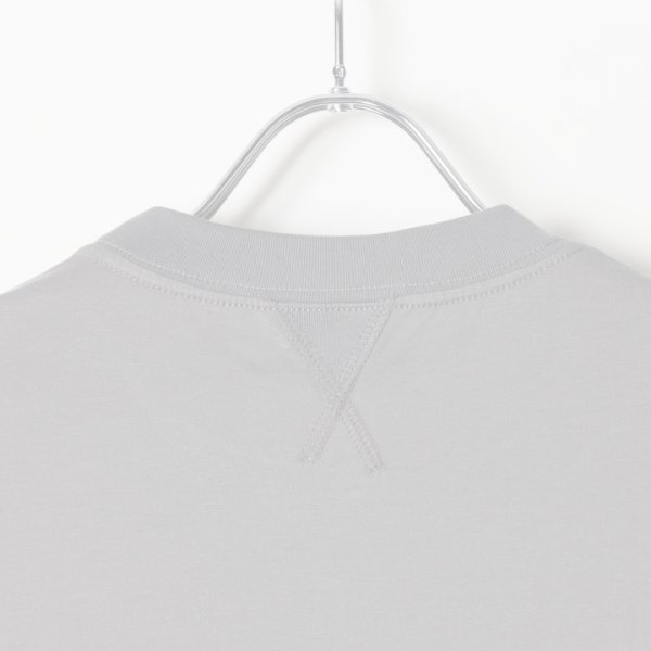 画像5:  {SOLD} 【Regular item】BLAMINK ブラミンク コットンクルーネック刺繍ノースリーブTシャツ{7917-222-0011-GRY-BJS} (5)