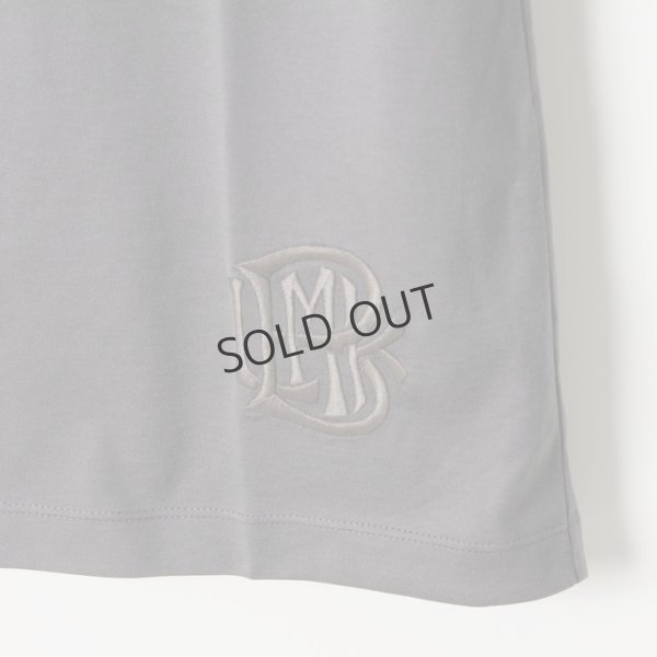 画像6: {SOLD}【Regular item】BLAMINK ブラミンク コットンクルーネック刺繍ノースリーブTシャツ{7917-222-0011-GRY-BJS} (6)