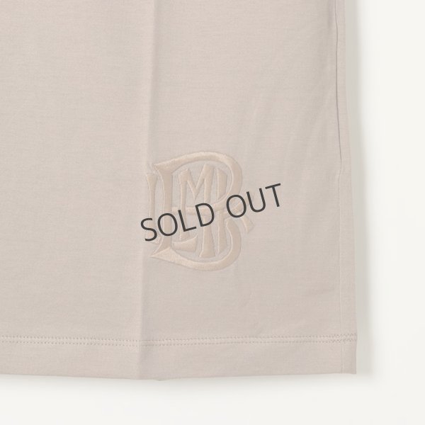 画像4: {SOLD}【Regular item】BLAMINK ブラミンク コットンクルーネック刺繍ノースリーブTシャツ{7917-222-0011-MOCA-BAS} (4)