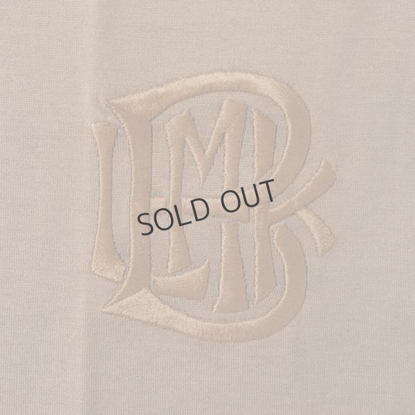 画像5: {SOLD}【Regular item】BLAMINK ブラミンク コットンクルーネック刺繍ノースリーブTシャツ{7917-222-0011-MOCA-BAS} (5)