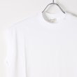 画像3: {SOLD}【Regular item】BLAMINK ブラミンク コットンクルーネック刺繍ノースリーブTシャツ{7917-222-0011-WHT-BJS} (3)