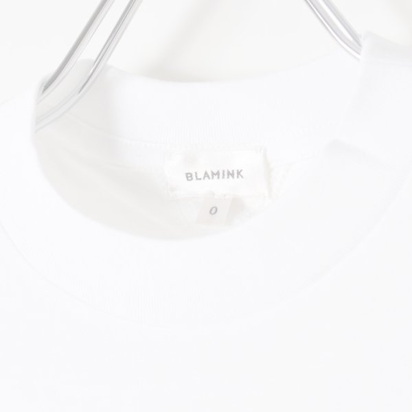 画像5:  {SOLD} 【Regular item】BLAMINK ブラミンク コットンクルーネック刺繍ノースリーブTシャツ{7917-222-0011-WHT-BJS} (5)