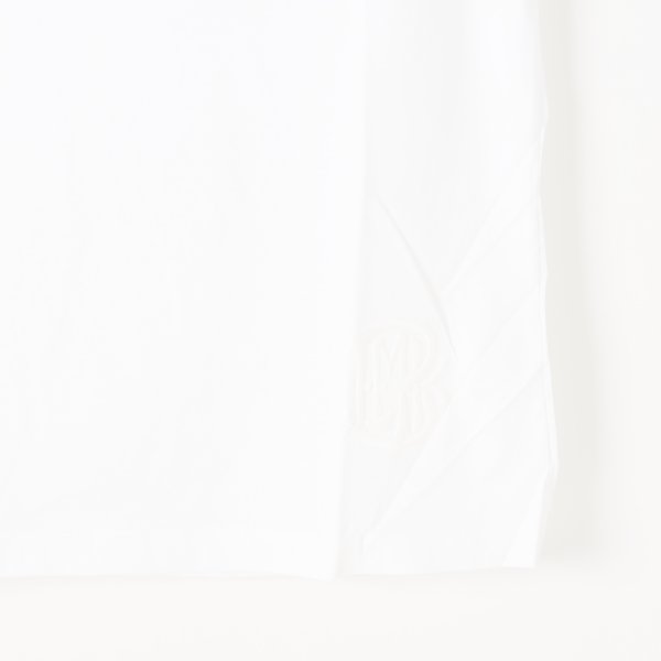 画像7:  {SOLD} 【Regular item】BLAMINK ブラミンク コットンクルーネック刺繍ノースリーブTシャツ{7917-222-0011-WHT-BJS} (7)