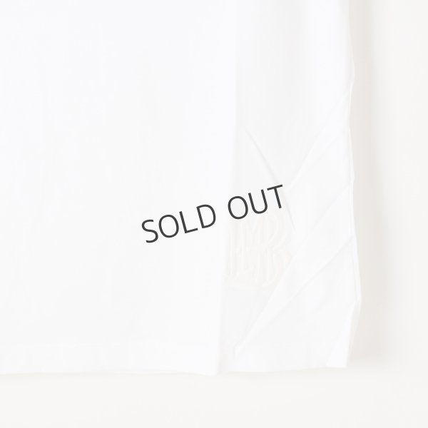 画像7: {SOLD}【Regular item】BLAMINK ブラミンク コットンクルーネック刺繍ノースリーブTシャツ{7917-222-0011-WHT-BJS} (7)