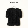 画像1: {SOLD}BLAMINK ブラミンク PRE クルーネックショートスリーブ{7917-299-0036-BLK-BBA} (1)