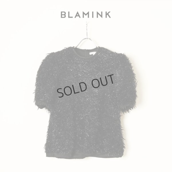 画像1: {SOLD}BLAMINK ブラミンク PRE クルーネックショートスリーブ{7917-299-0036-BLK-BBA} (1)