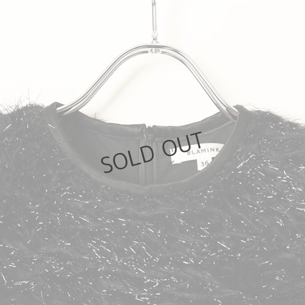 画像2: {SOLD}BLAMINK ブラミンク PRE クルーネックショートスリーブ{7917-299-0036-BLK-BBA} (2)