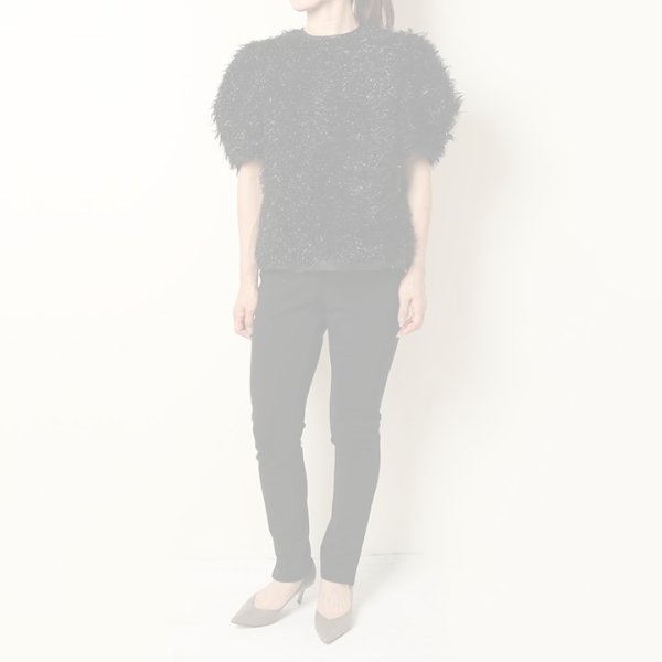 画像9:  {SOLD} BLAMINK ブラミンク PRE クルーネックショートスリーブ{7917-299-0036-BLK-BBA} (9)