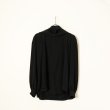 画像2: {SOLD}BLAMINK ブラミンク PRE シルクスカーフロングスリーブブラウス{7921-230-0204-BLK-BBA} (2)