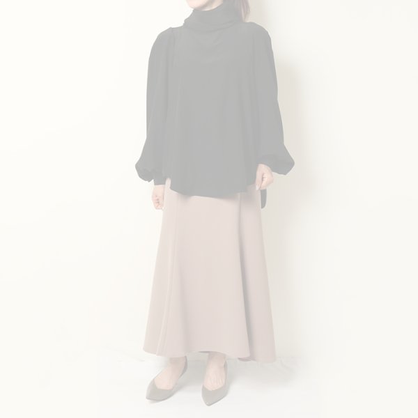 画像7:  {SOLD} BLAMINK ブラミンク PRE シルクスカーフロングスリーブブラウス{7921-230-0204-BLK-BBA} (7)