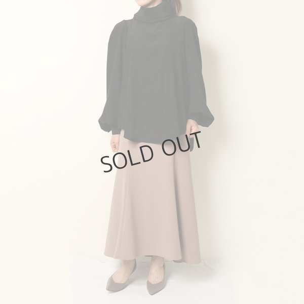 画像7: {SOLD}BLAMINK ブラミンク PRE シルクスカーフロングスリーブブラウス{7921-230-0204-BLK-BBA} (7)